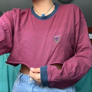 Vintage Calvin Klein Crop Long Sleeve